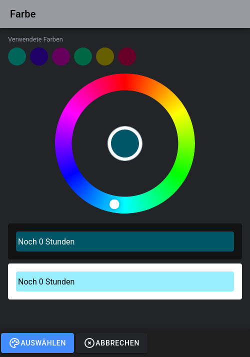 farb-auswahl